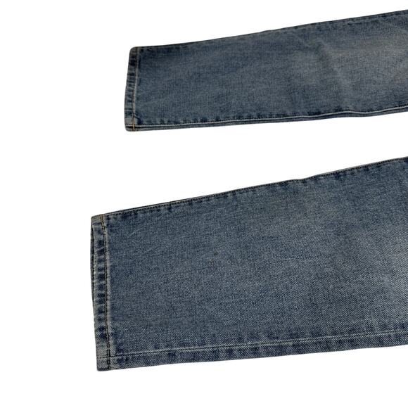 Something Navy Womens Mom Jeans Cotton High Rise Blue Med Wash Size 27 - Picture 10 of 15